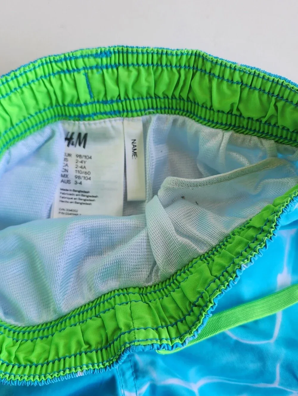 Lot Of 5 Toddler Boys Swim Trunks Shorts Mixed Old Navy H&M Sz 2T  Or 24 mos